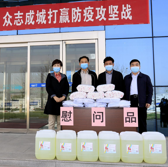 鄭州市人大副主任孫黎、市政府副市長李喜安一行 蒞臨花花牛開展“三送一強”活動